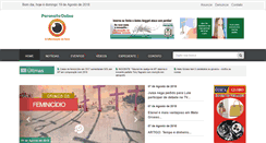 Desktop Screenshot of paranaitaonline.com.br